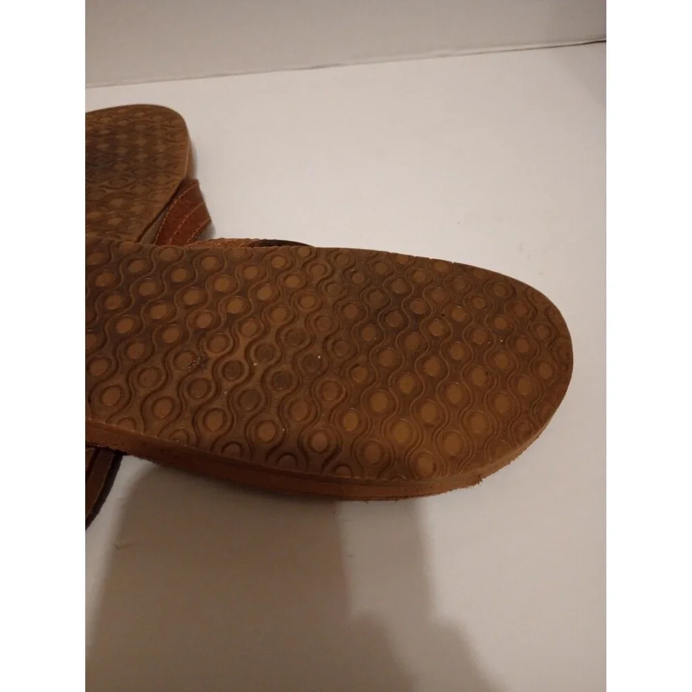 American Eagle Leather Flip-Flops Women’s Size 8
